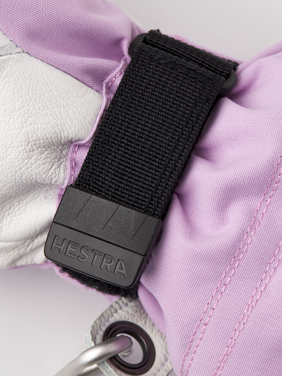Women's Heli Ski Female Mitt - Syringa detail