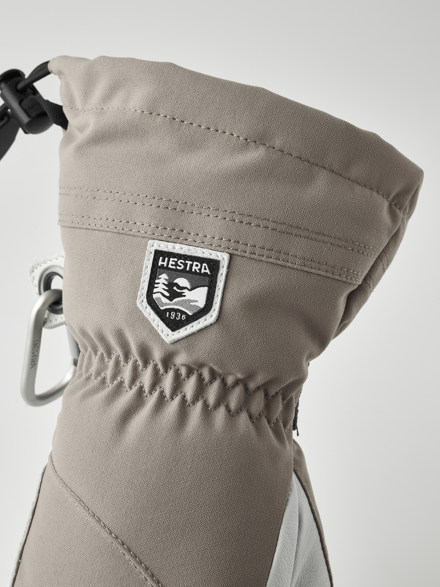 Women's Heli Ski Female Mitt - Khaki detail