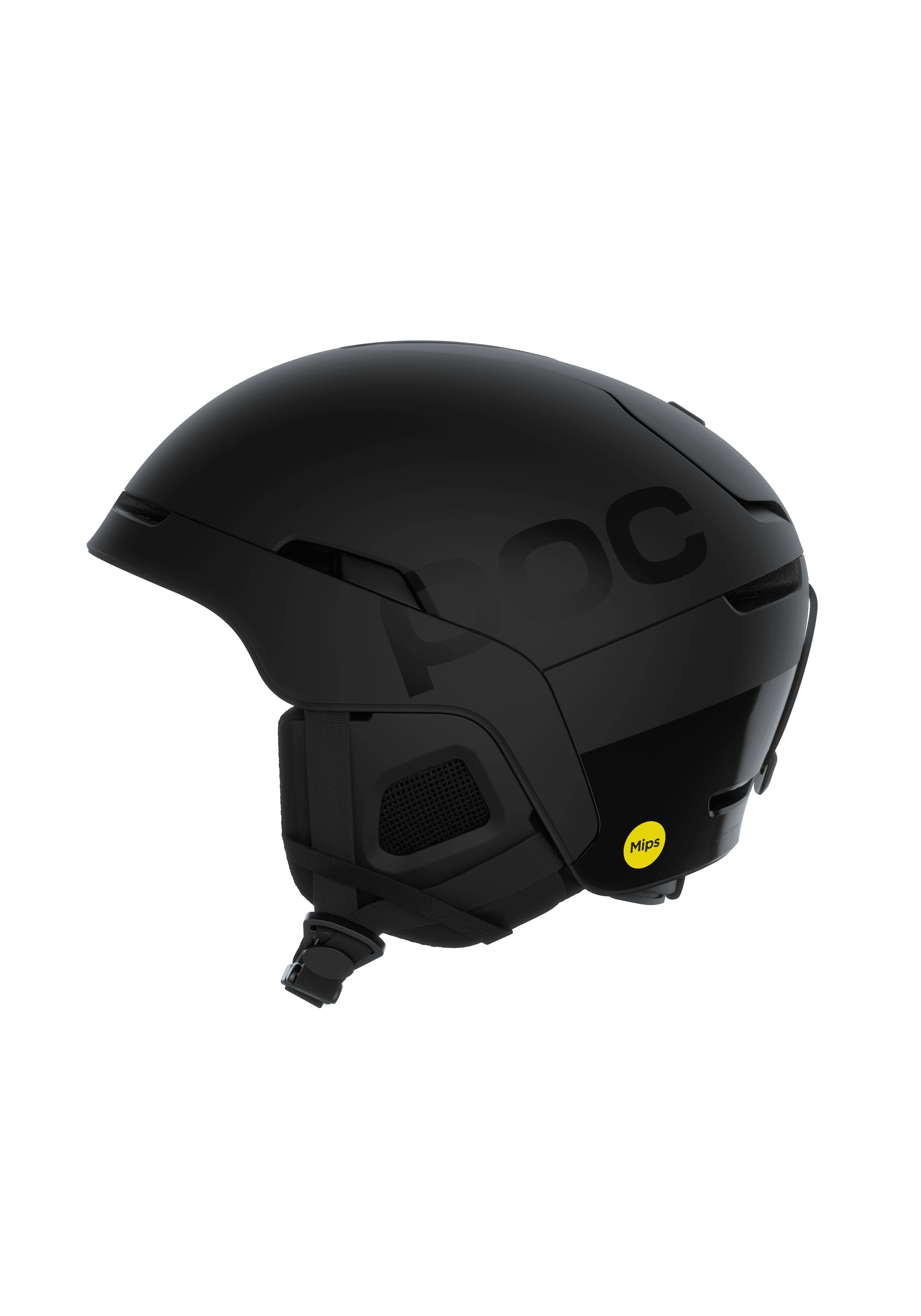 POC Obex BC MIPS — Uranium Black Matt — front view