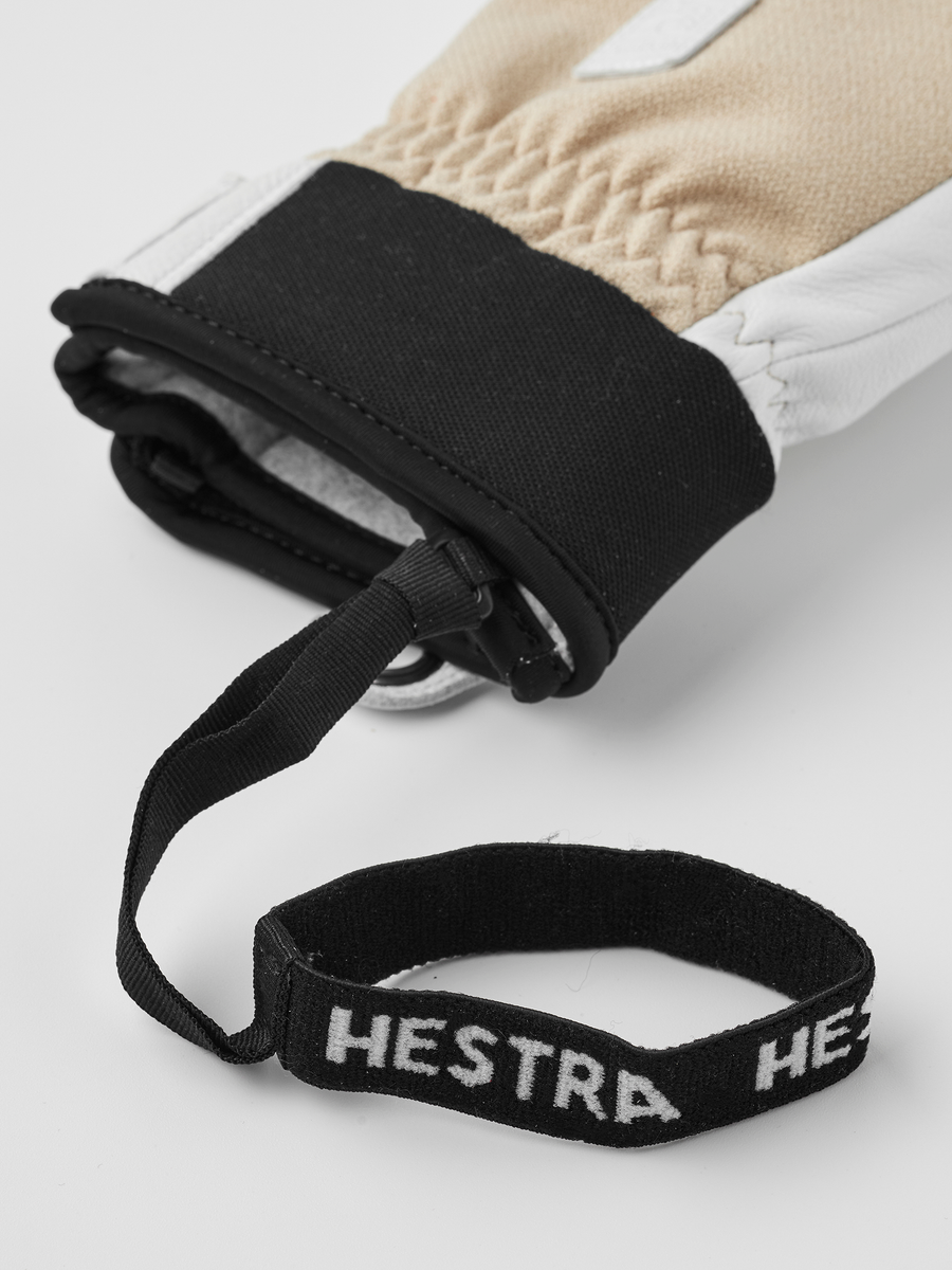 Army Leather Patrol Female Mitt - Beige detail