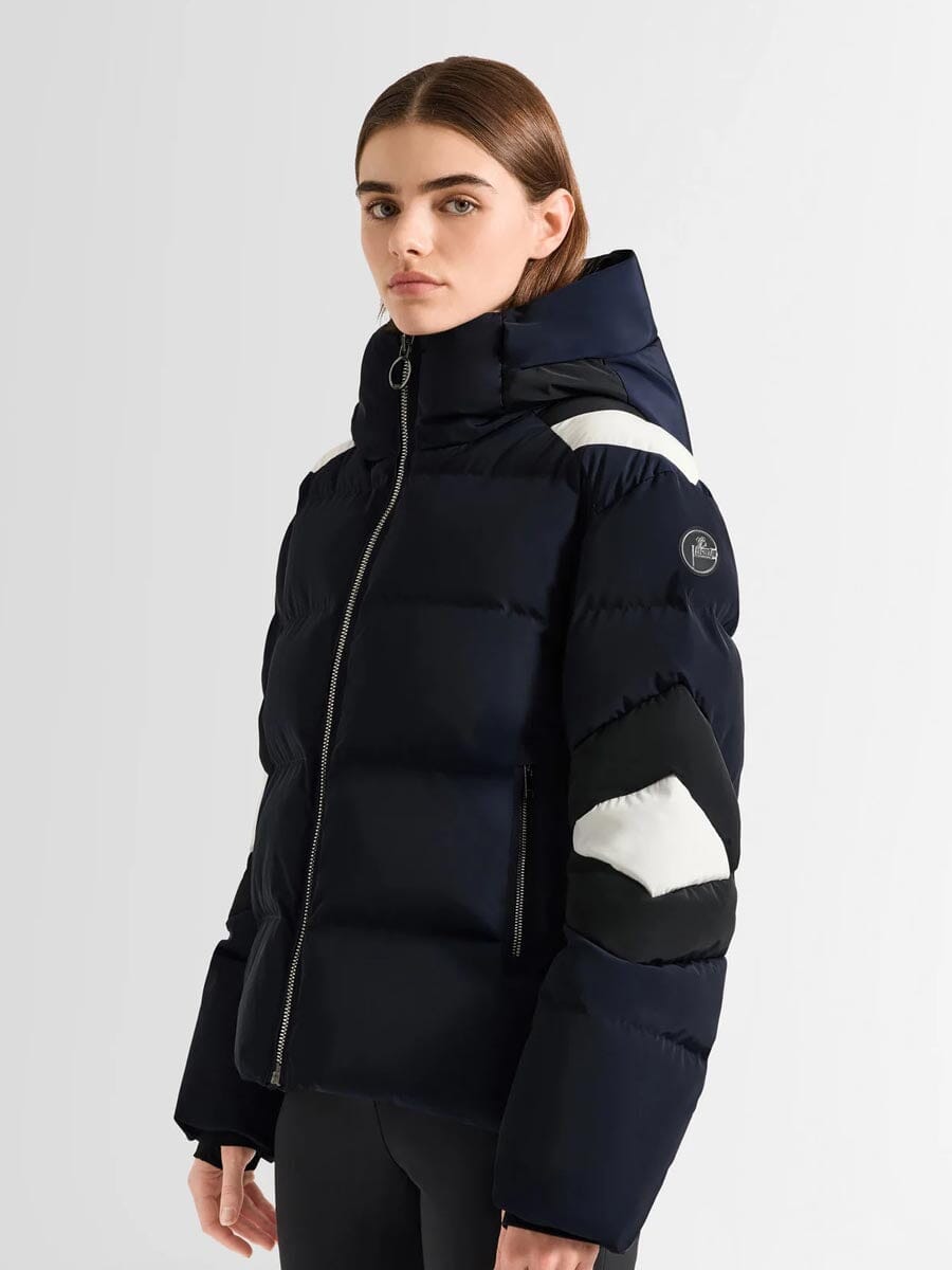 26 Fusalp - Women's Charloy Down Jacket Unclassified Fusalp Marin/Noir/Neige FR 36