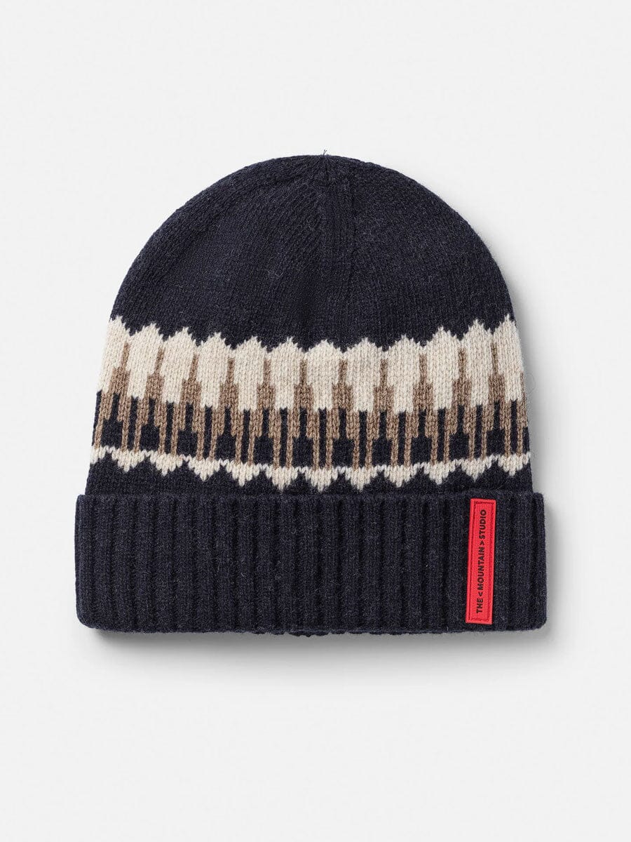26 Mountain Studio - C-15 Lambswool Beanie Unclassified The Mountain Studio Sky Captain