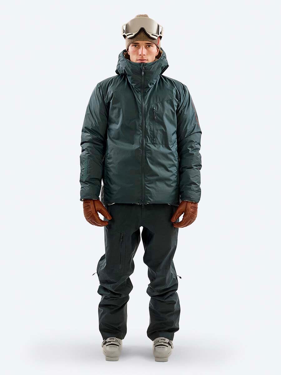 26 Mountain Studio - Men's D-1 Windstopper® By Gore-Tex Labs Reversible Down Jacket Unclassified The Mountain Studio
