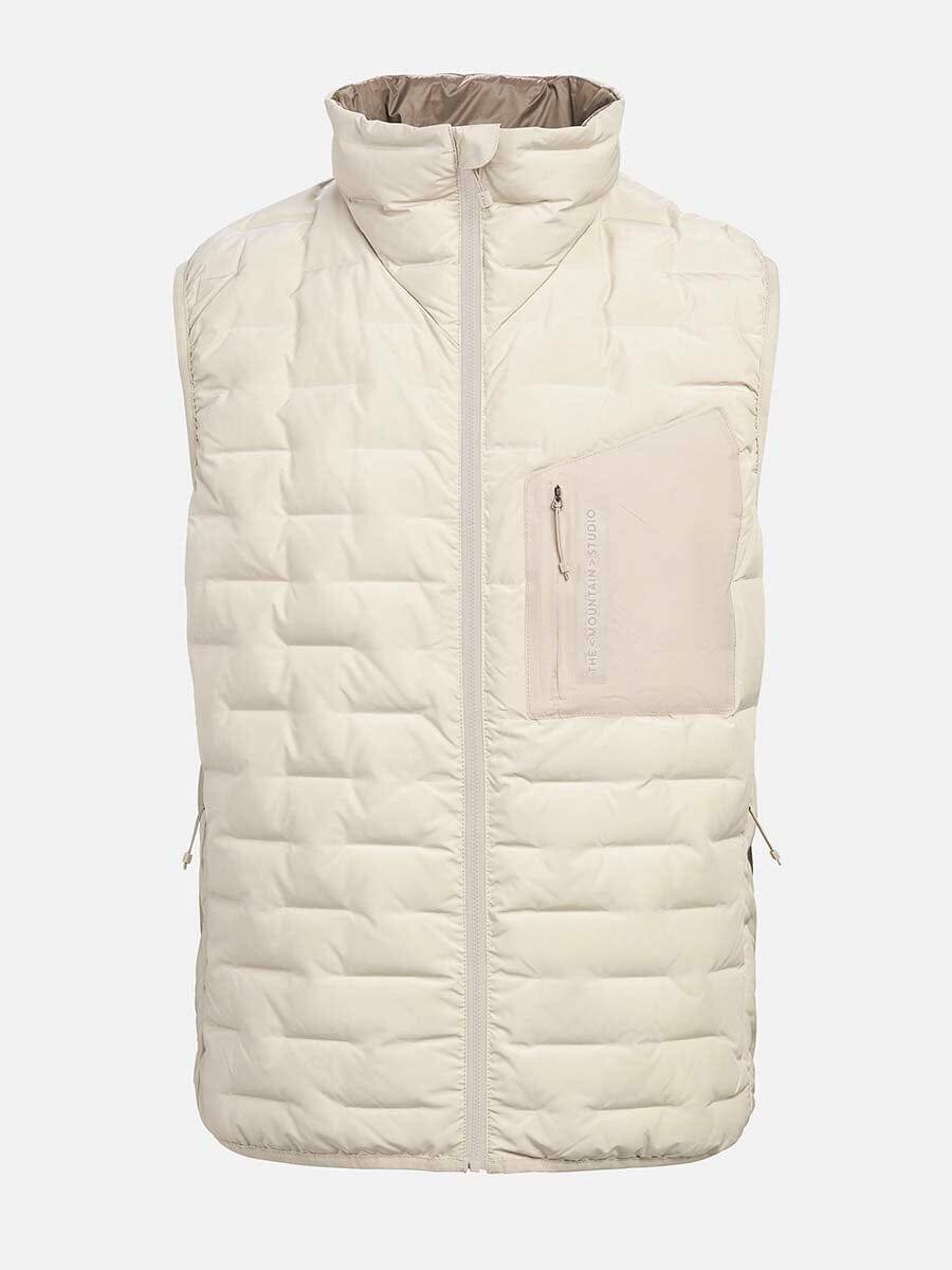 26 Mountain Studio - Men's V-1 Reversible Light Vest Unclassified The Mountain Studio Almond Milk-Seneca Rock XS