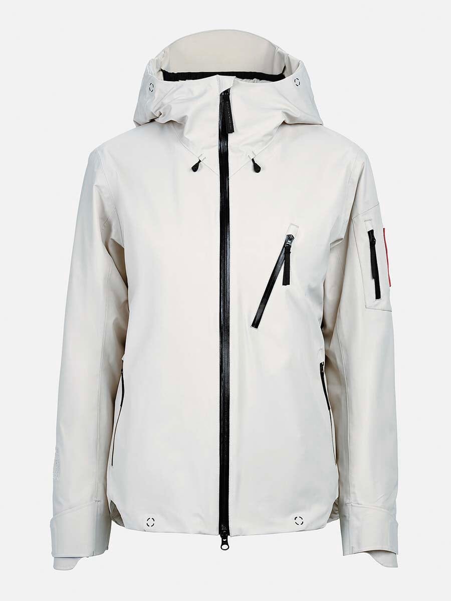 26 Mountain Studio - Women's S-5 3L Stretch Insulated Jacket Unclassified The Mountain Studio White Alyssum XS