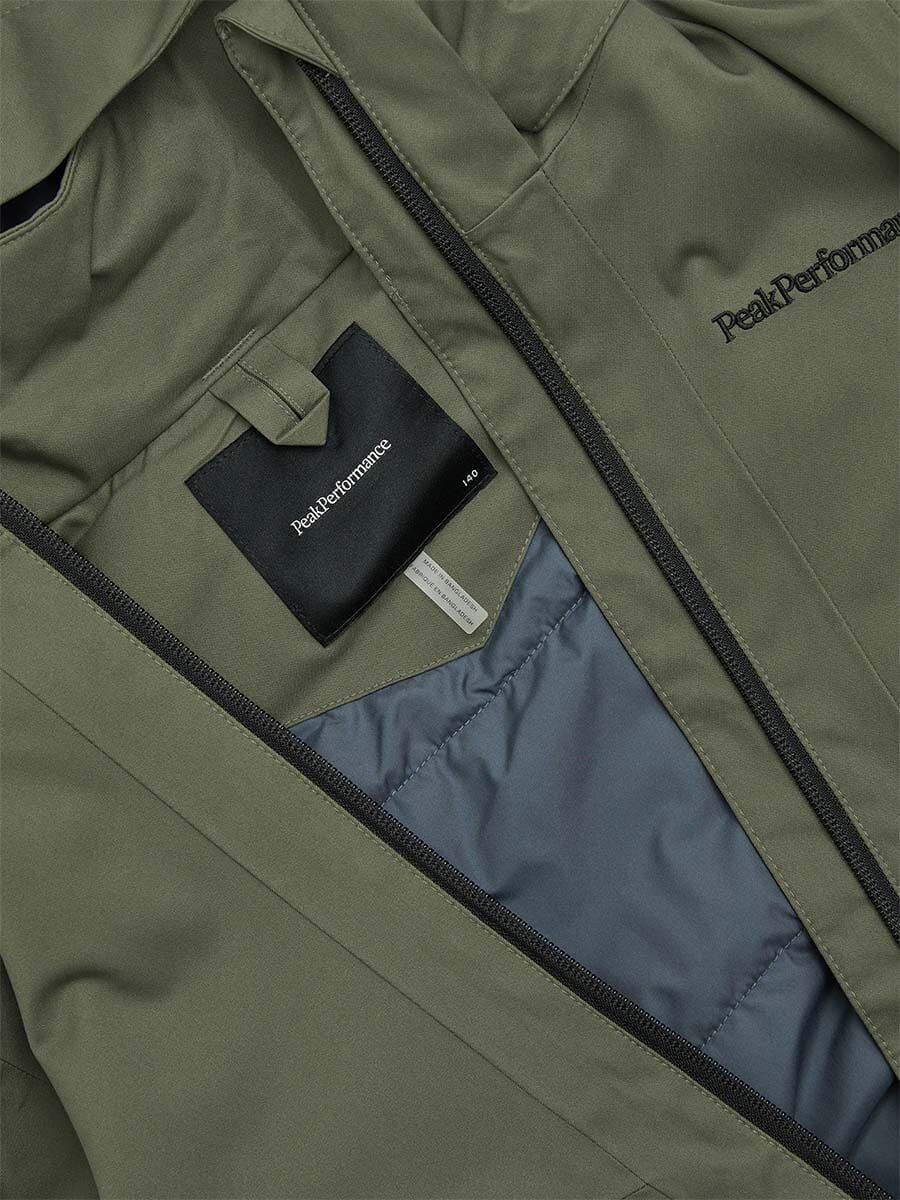 26 Peak Performance - Junior Maroon Insulated Jacket Unclassified Peak Performance