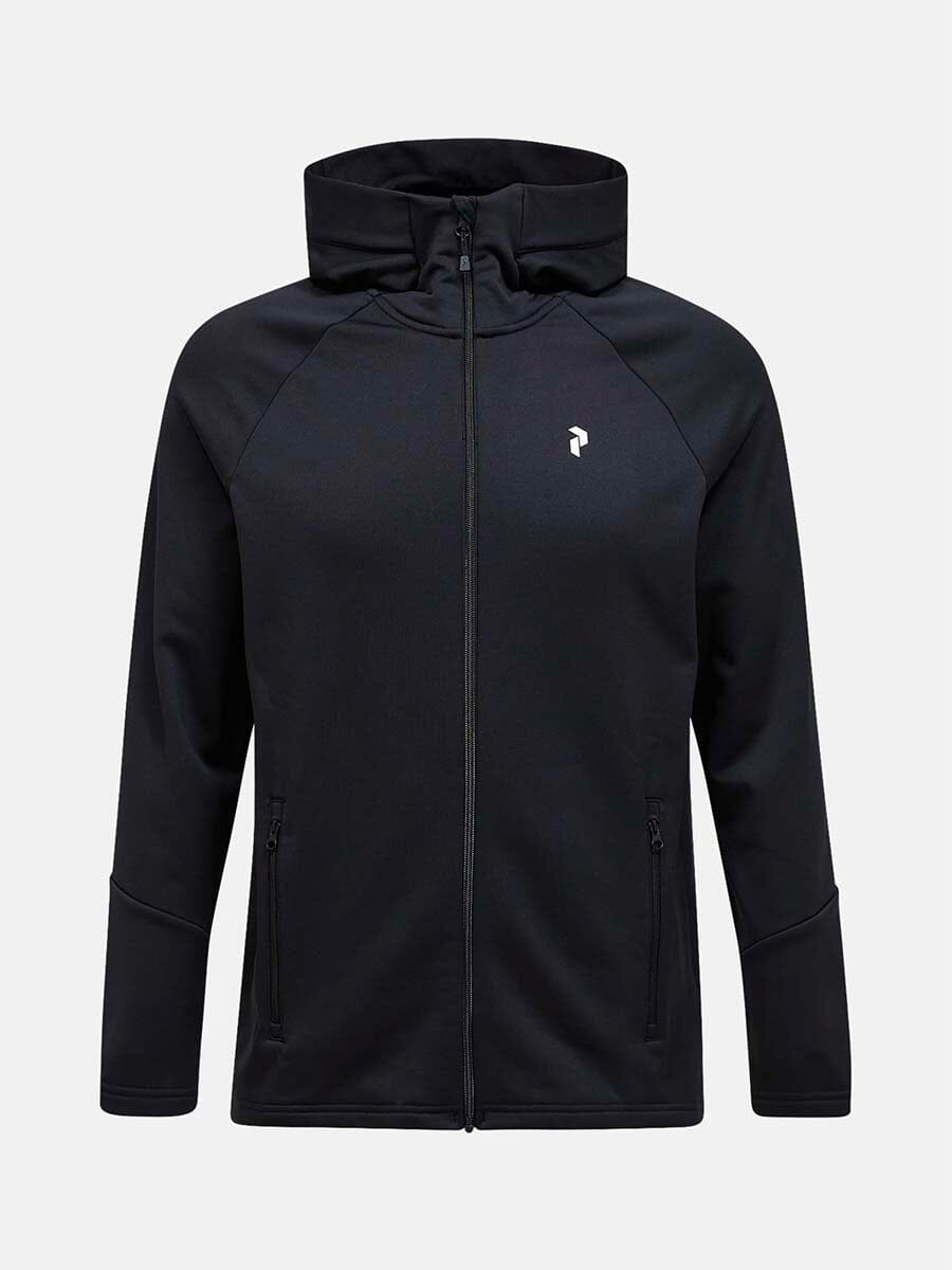 26 Peak Performance - Men's Rider Essentials Zip Hood Unclassified Peak Performance Black L