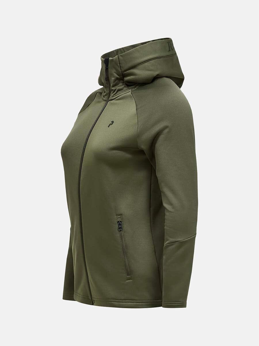 26 Peak Performance - Women's Rider Essentials Zip Hood Unclassified Peak Performance