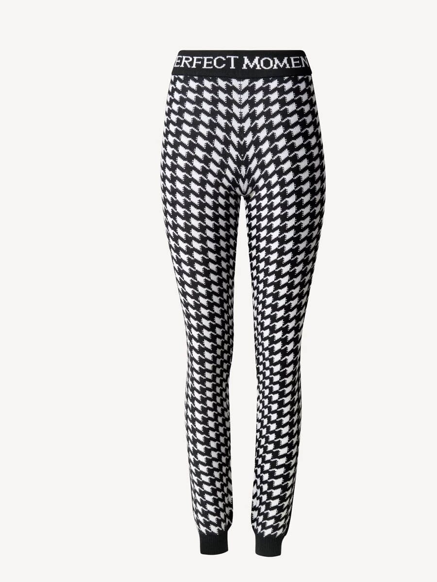 26 Perfect Moment - Women's Houndstooth Merino Wool Legging Unclassified Perfect Moment