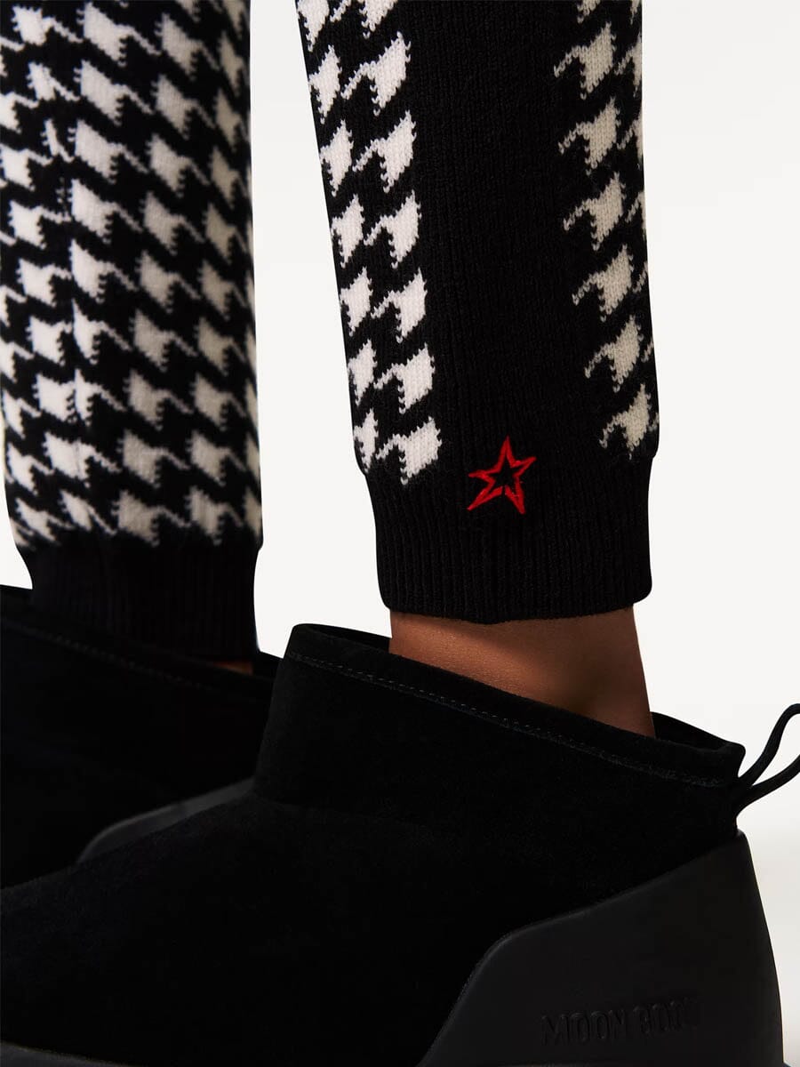 26 Perfect Moment - Women's Houndstooth Merino Wool Legging Unclassified Perfect Moment