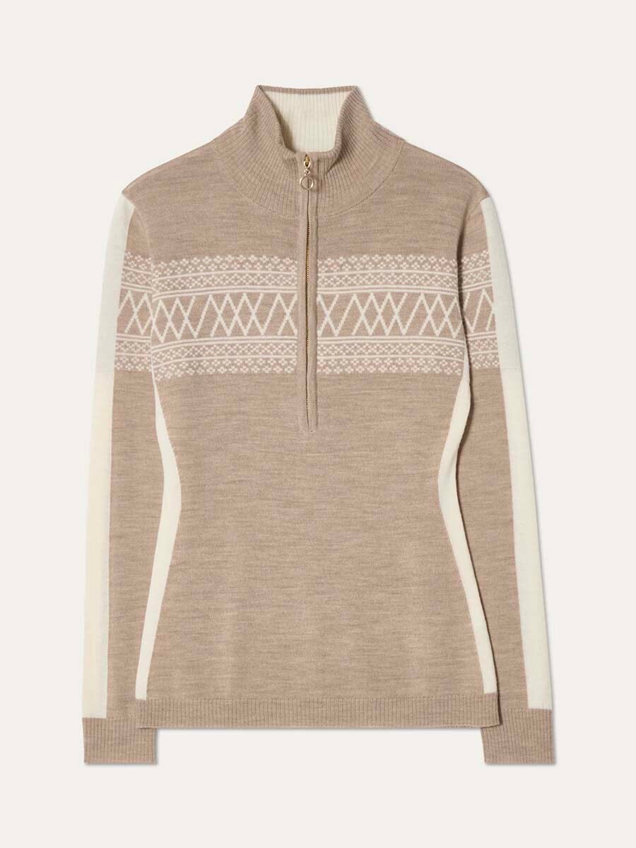 26 We Norwegians - Women's Signature 1/4-Zip Unclassified We Norwegians Sand S