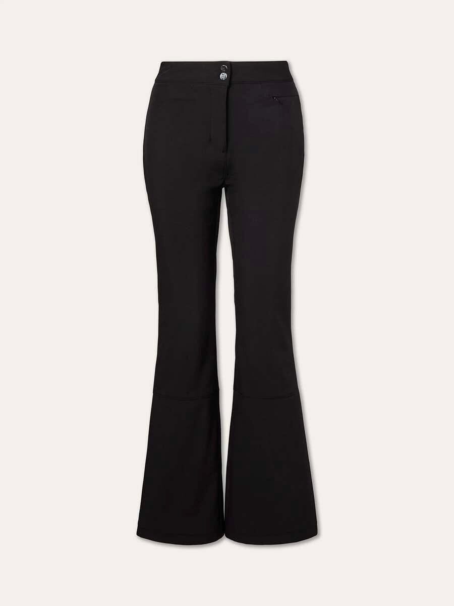 26 We Norwegians - Women's Tyin Bootleg Ski Pants Unclassified We Norwegians Black XS