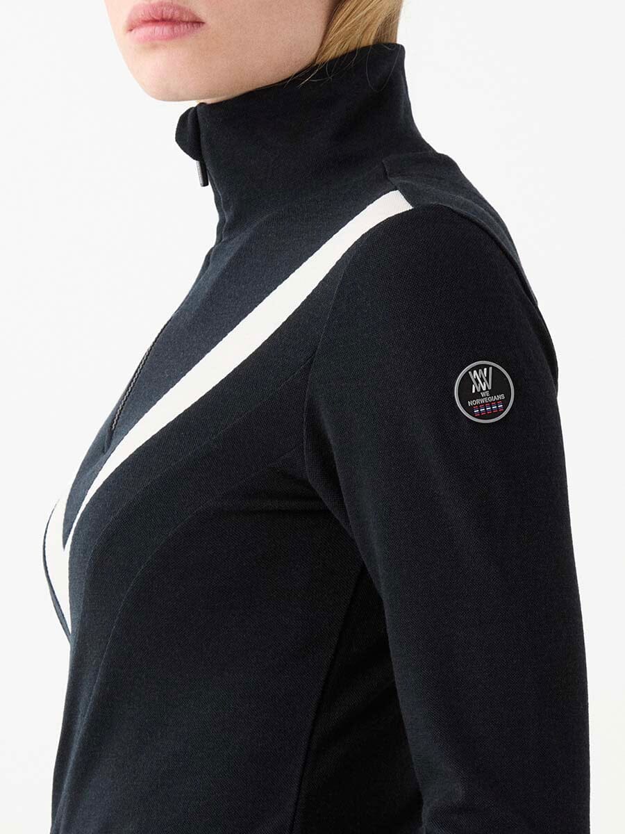 26 We Norwegians - Womens Voss Chevron ZipUp Unclassified We Norwegians