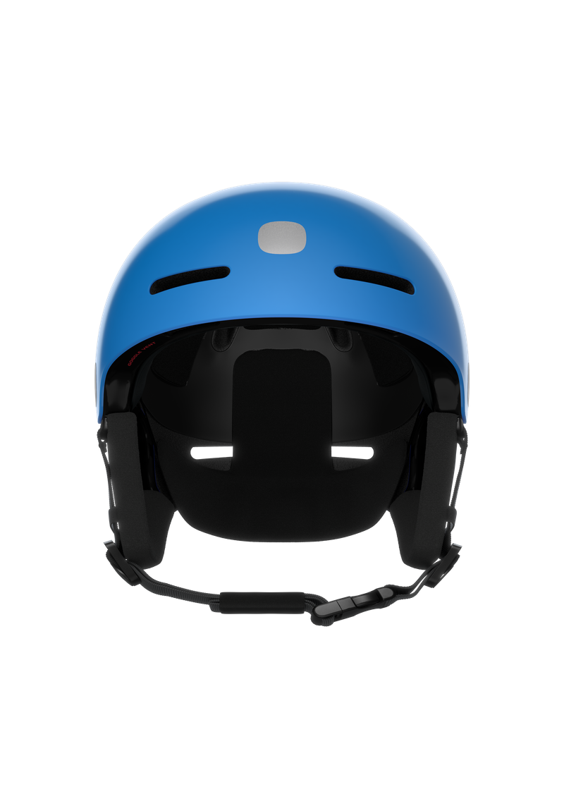 POC POCito Fornix MIPS Kids Ski Helmet Fluorescent Blue - back