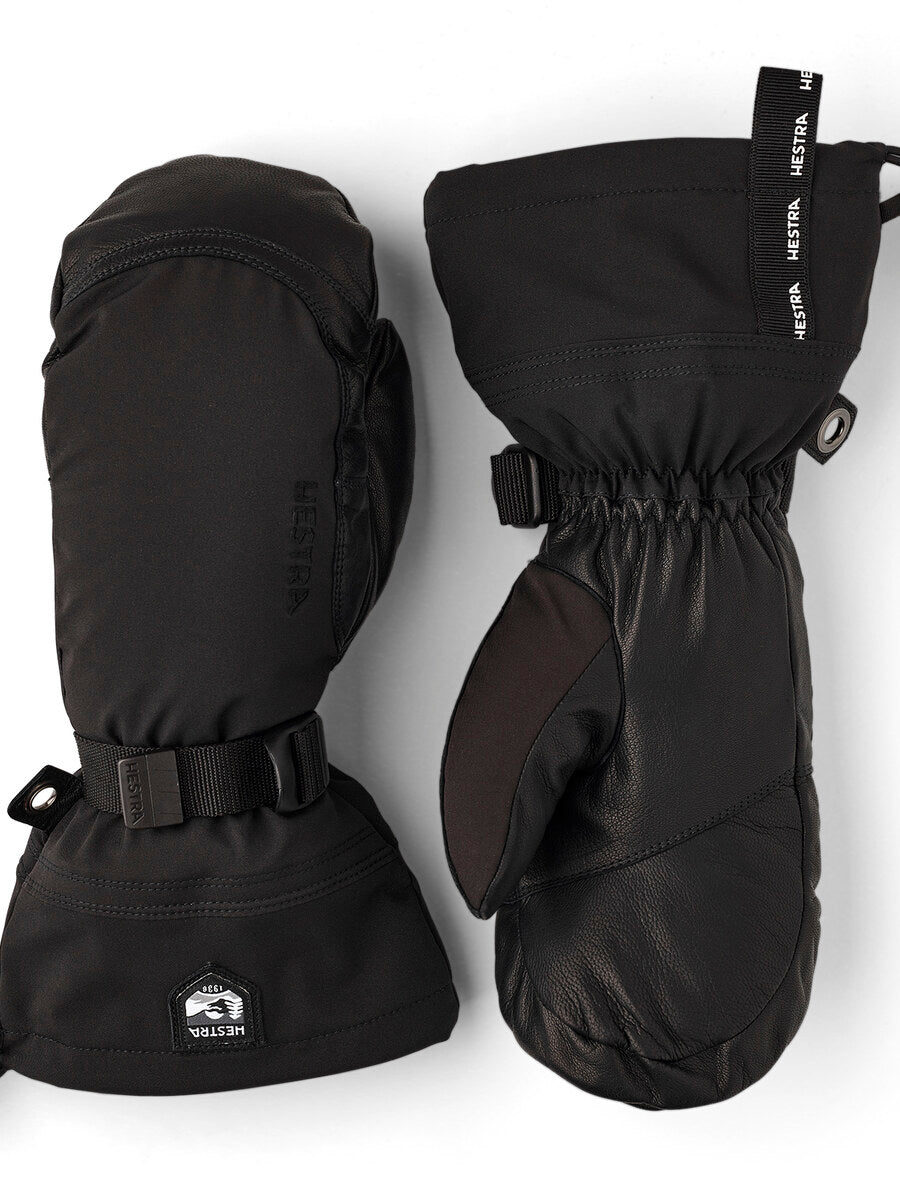 Army Leather Extreme Mitt - Black/Black