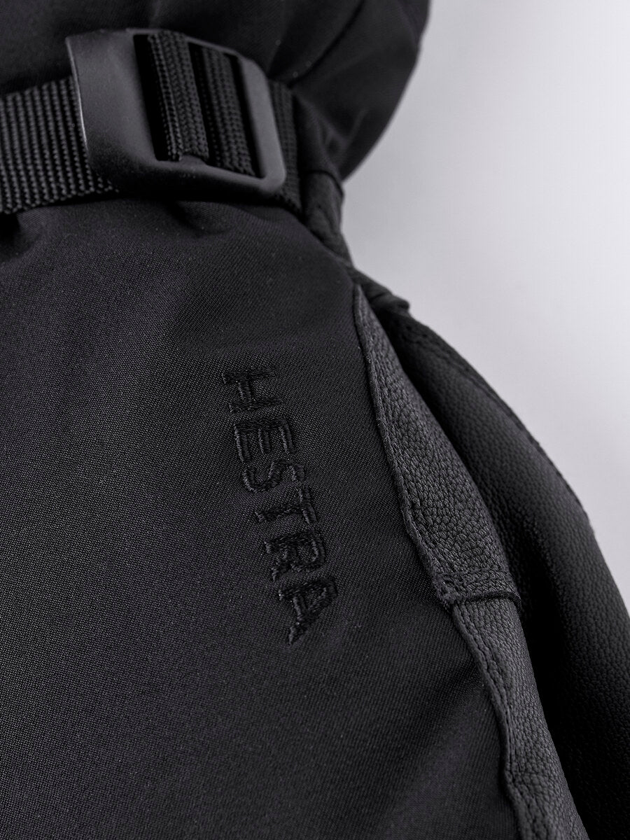 Army Leather Extreme Mitt - Black/Black detail