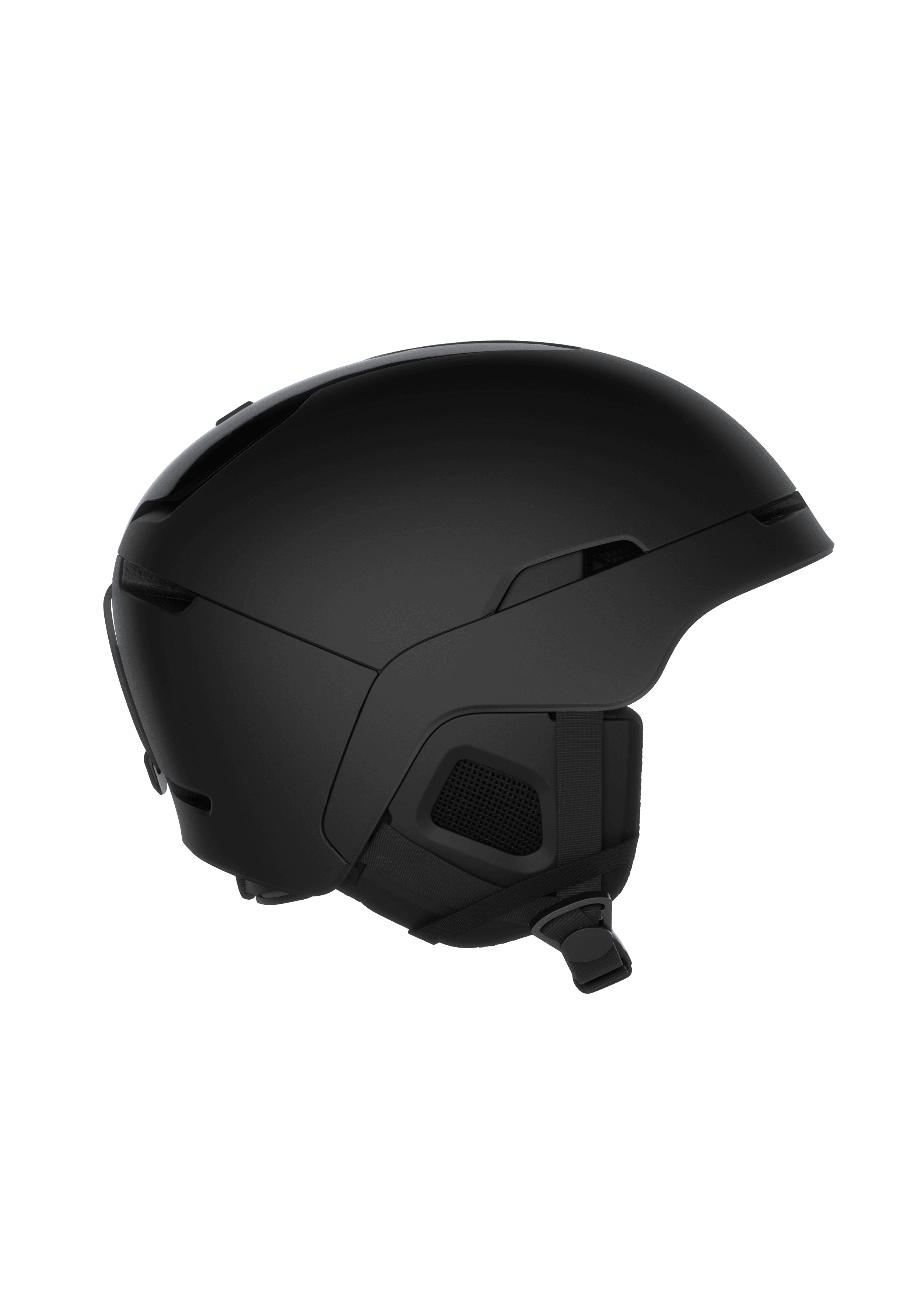 POC Obex Wide Fit MIPS — Uranium Black Matt — side view