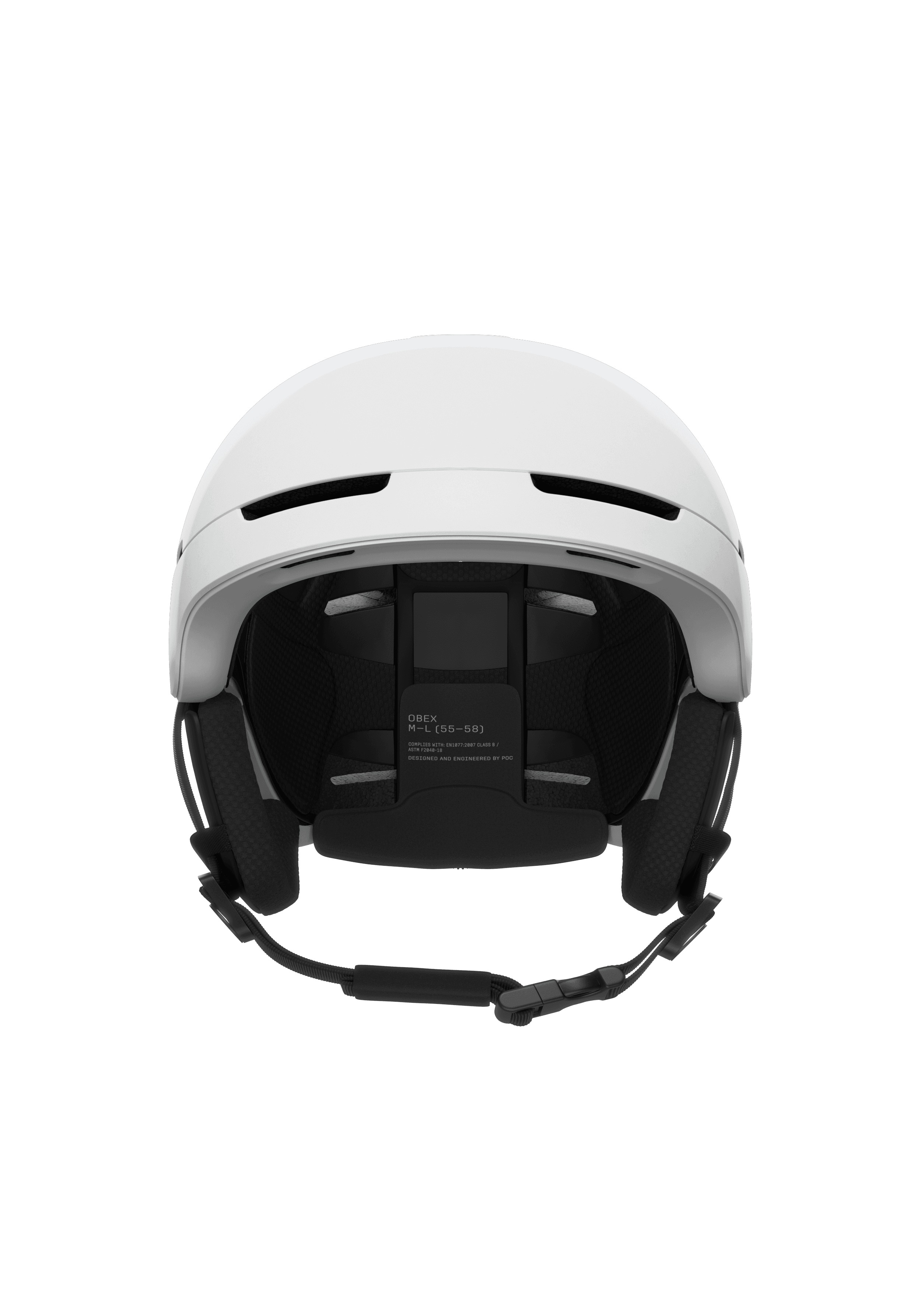 POC Obex MIPS — Hydrogen White — side view