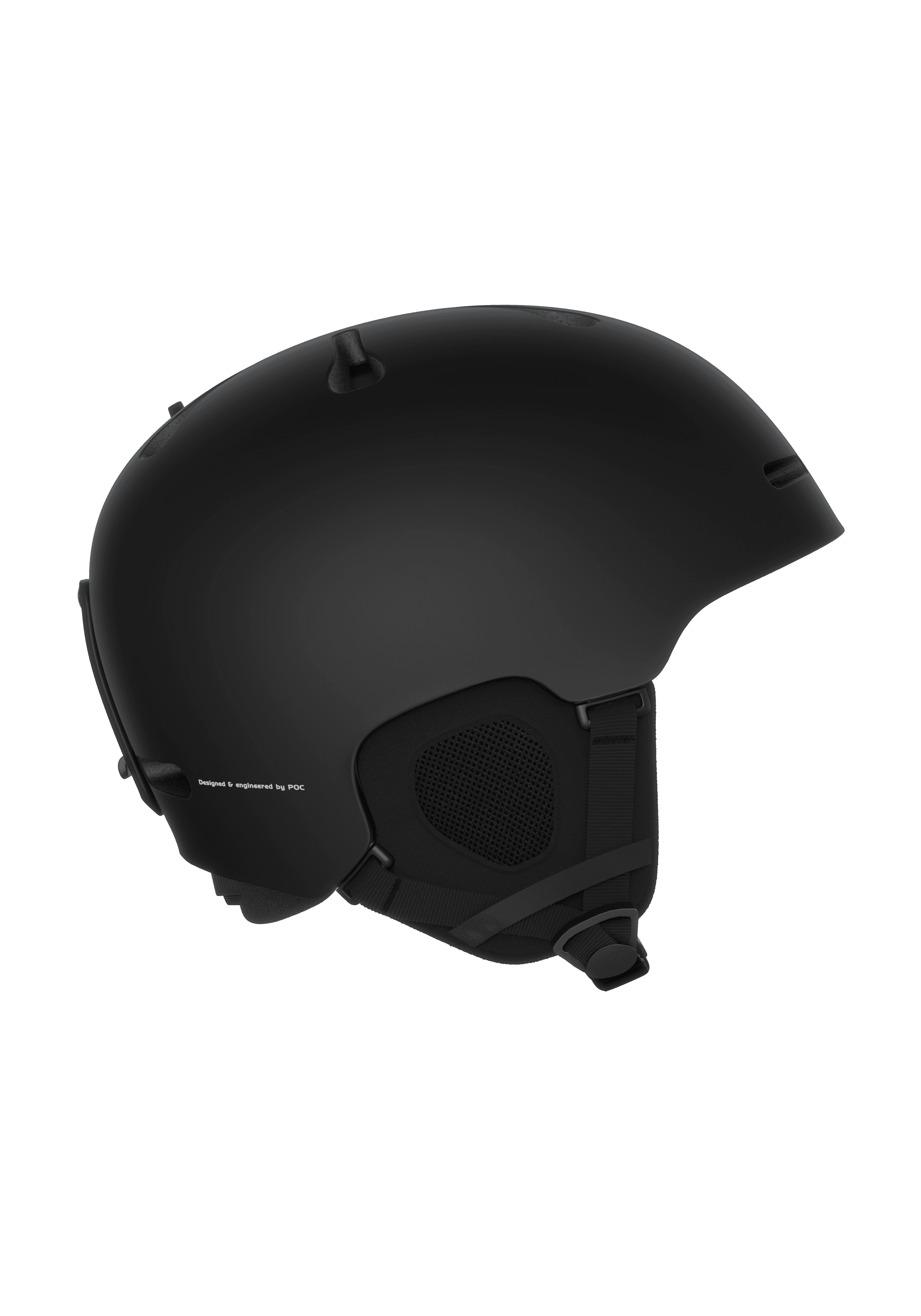 POC Fornix MIPS — Uranium Black Matt — back view