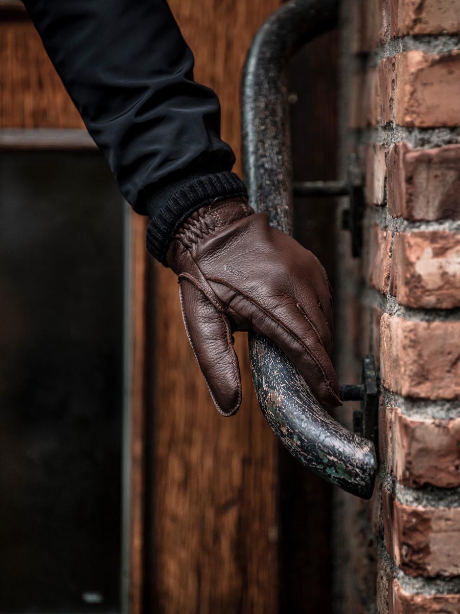 Men's Deerskin Primaloft Casual Glove