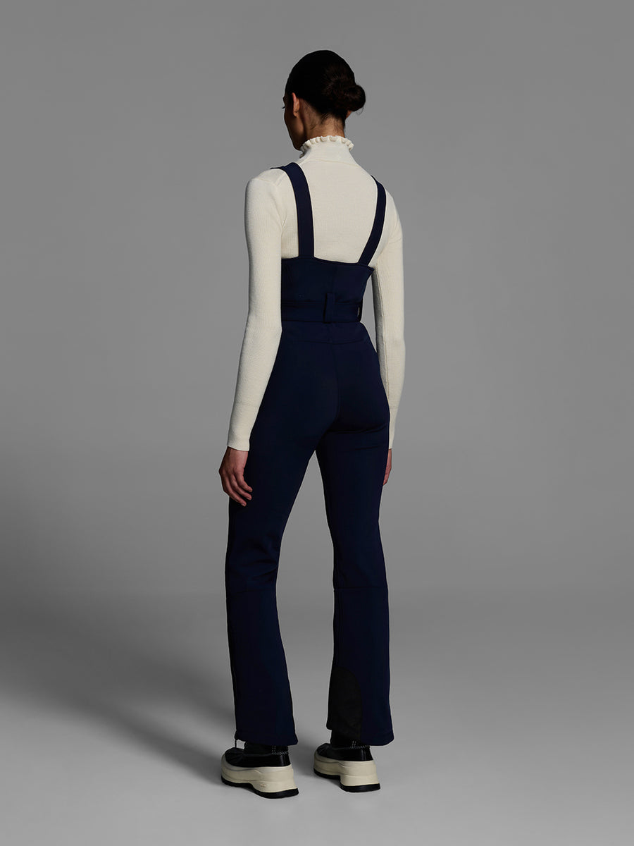 26 Cordova - Women's Fernie Bib Pants Indigo, back view