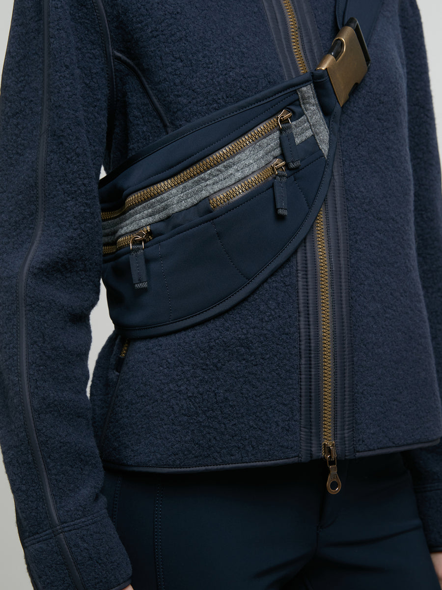 Women's Schöller Beltbag Midnight – model detail