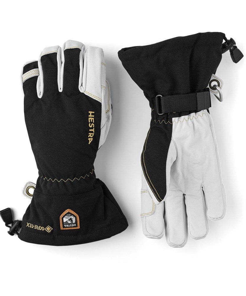 Army Leather Gore-Tex - 5 Finger Gloves Gloves Hestra