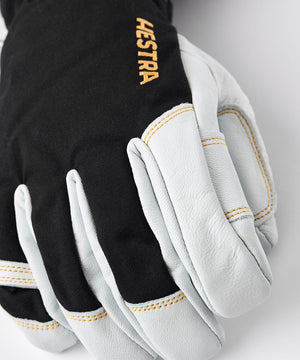 Army Leather Gore-Tex 5 finger Gloves Hestra