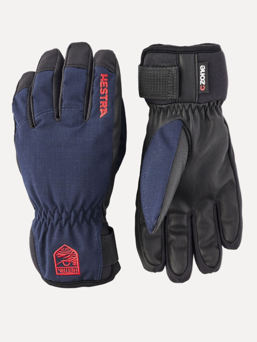 Ferox Primaloft 5 finger Glove Gloves Hestra Navy 3