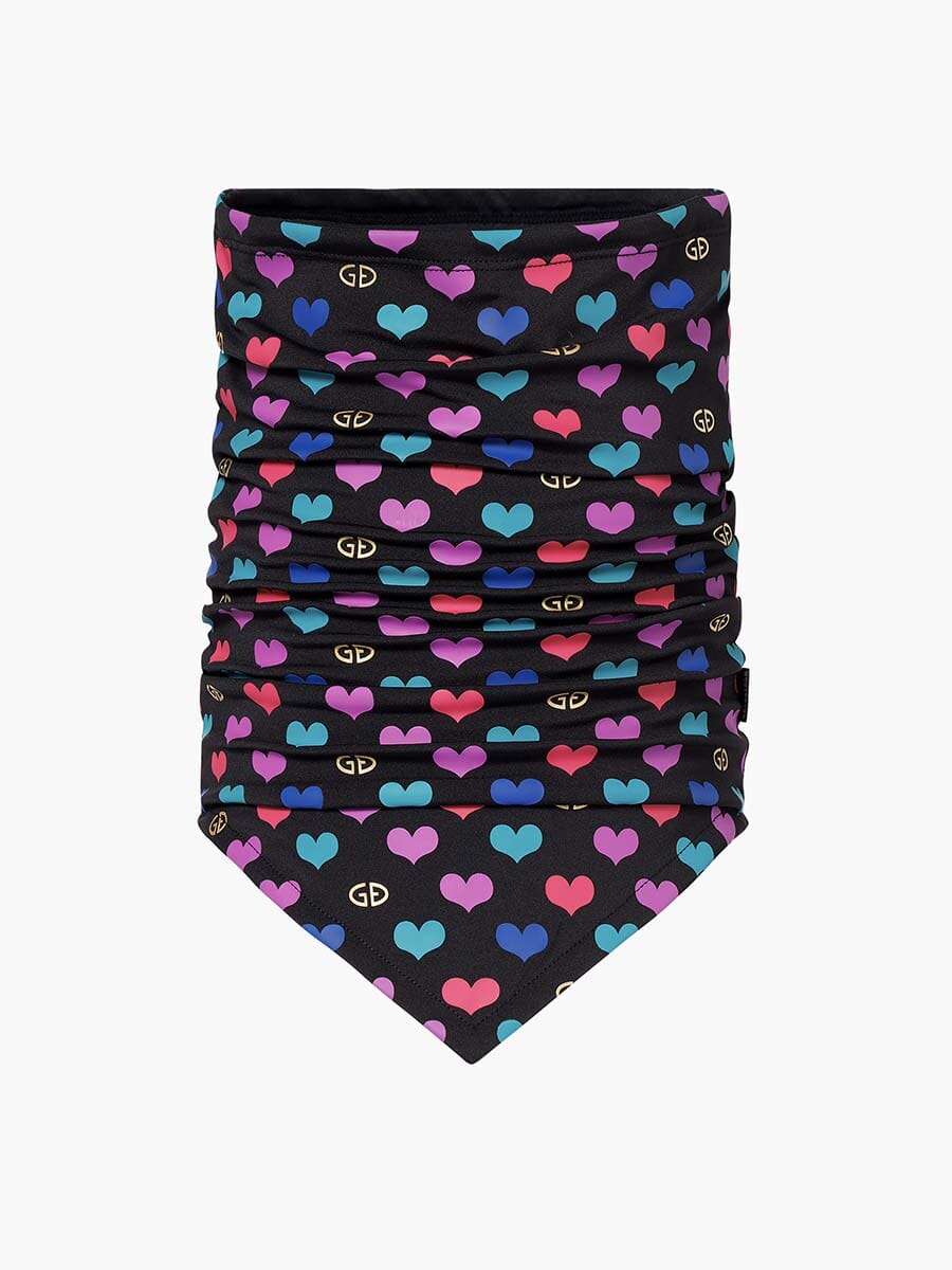 Goldbergh - Cupid Neckwarmer Unclassified Goldbergh Cuori Black