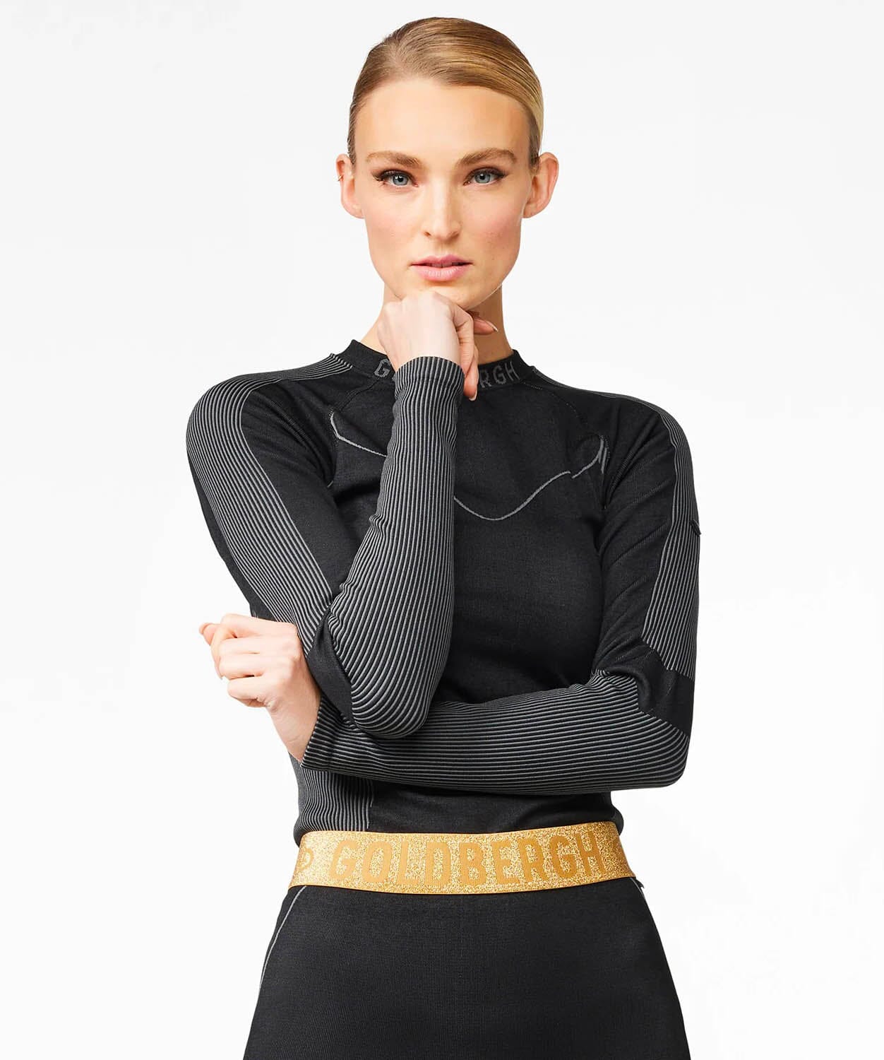 Goldbergh - Women's Fast Baselayer Long Sleeve Base Layers | Thermals Goldbergh Black L/XL 