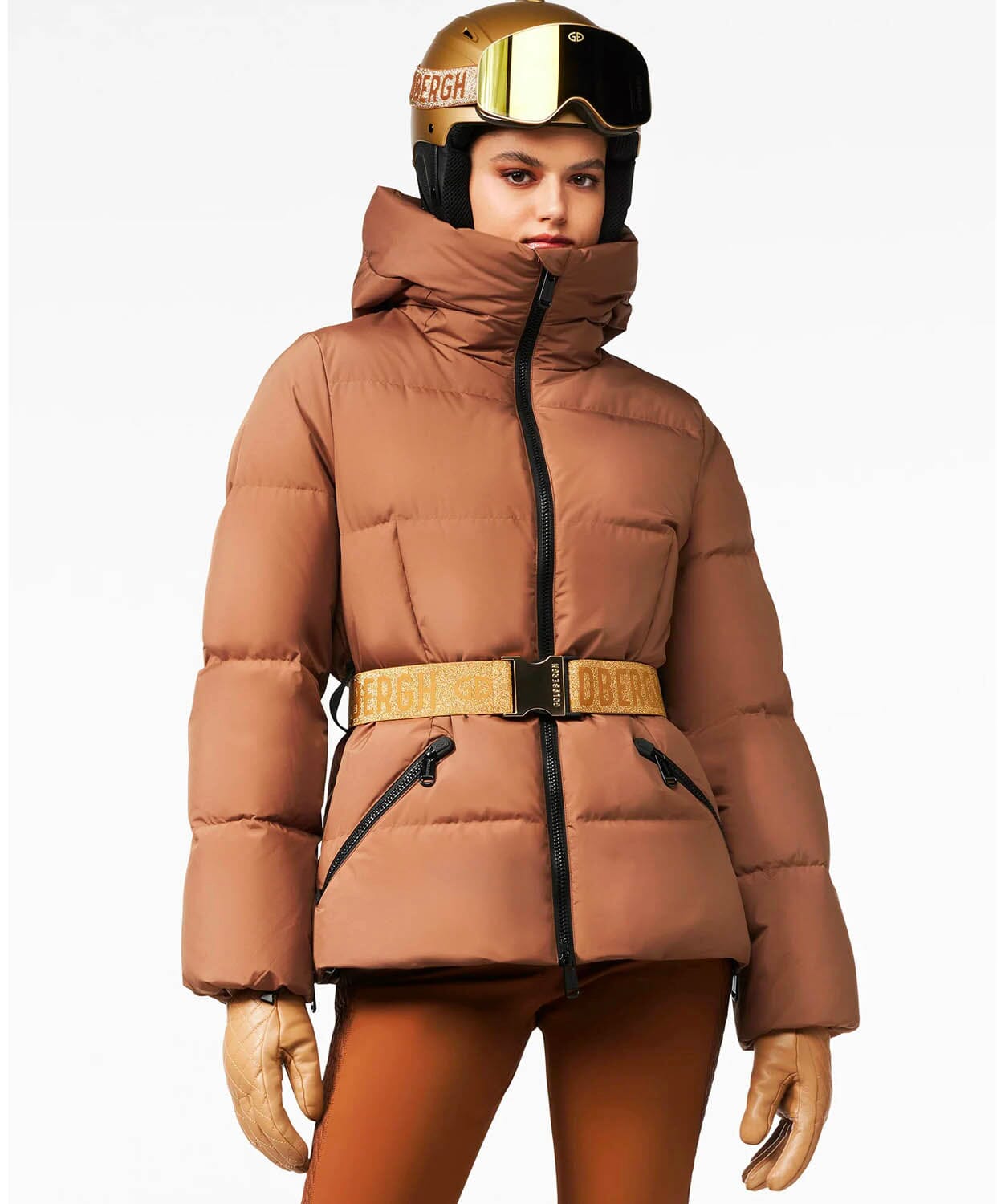 Goldbergh - Women's Snowmass Ski Jacket Ski Jackets Goldbergh Mocha 36/S