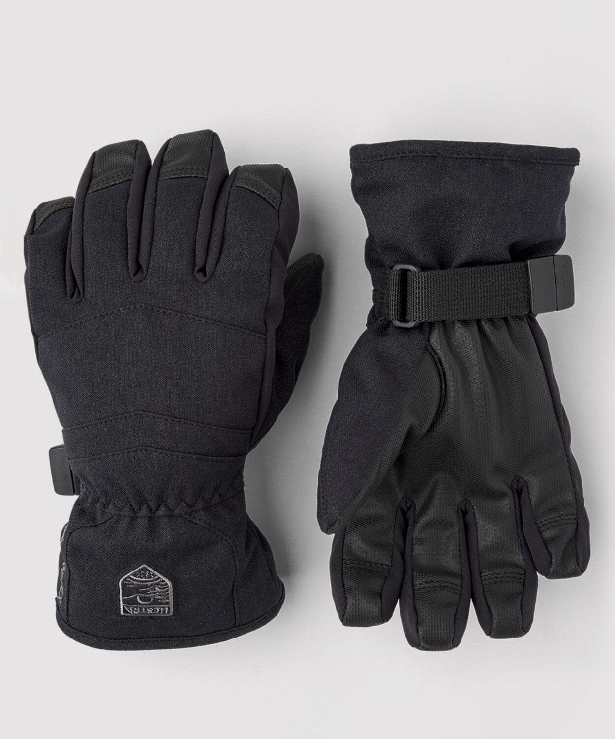 Gore-Tex Atlas Jr 5 finger Glove Gloves Hestra Black 4