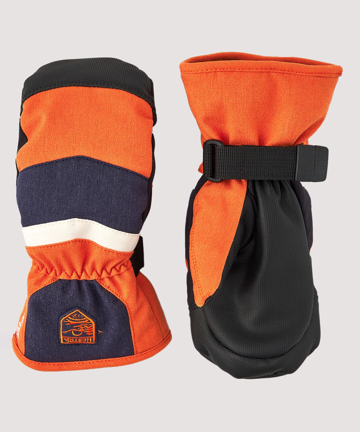 Gore-Tex Atlas Jr Mitt Gloves Hestra Brick Red 3