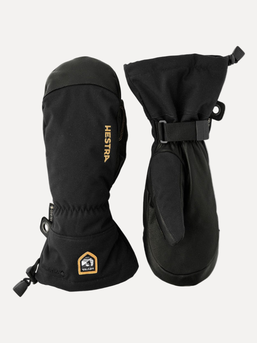 Hestra - Army Leather Gore-Tex - Mitt Gloves Hestra Black / Black 6