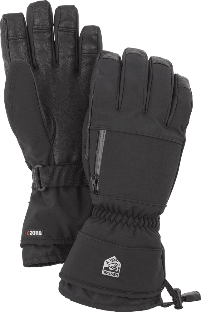 Hestra - CZone Pointer - 5 Finger Unclassified Hestra Black 7