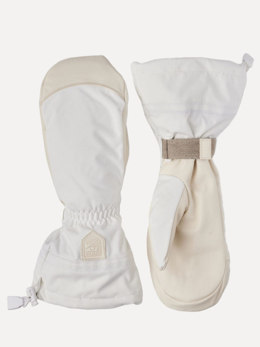 Hestra - Mono Wool - Mitt Gloves Hestra Off White 6