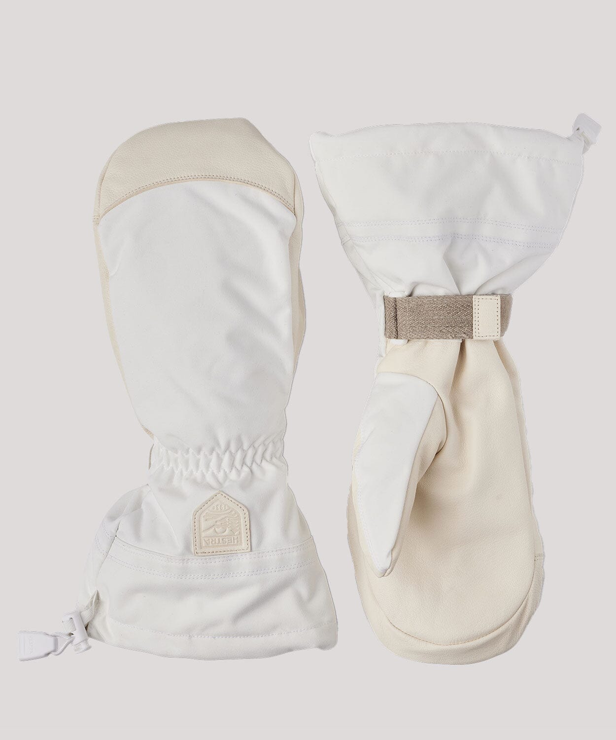 Hestra - Mono Wool - Mitt Gloves Hestra Off White 6