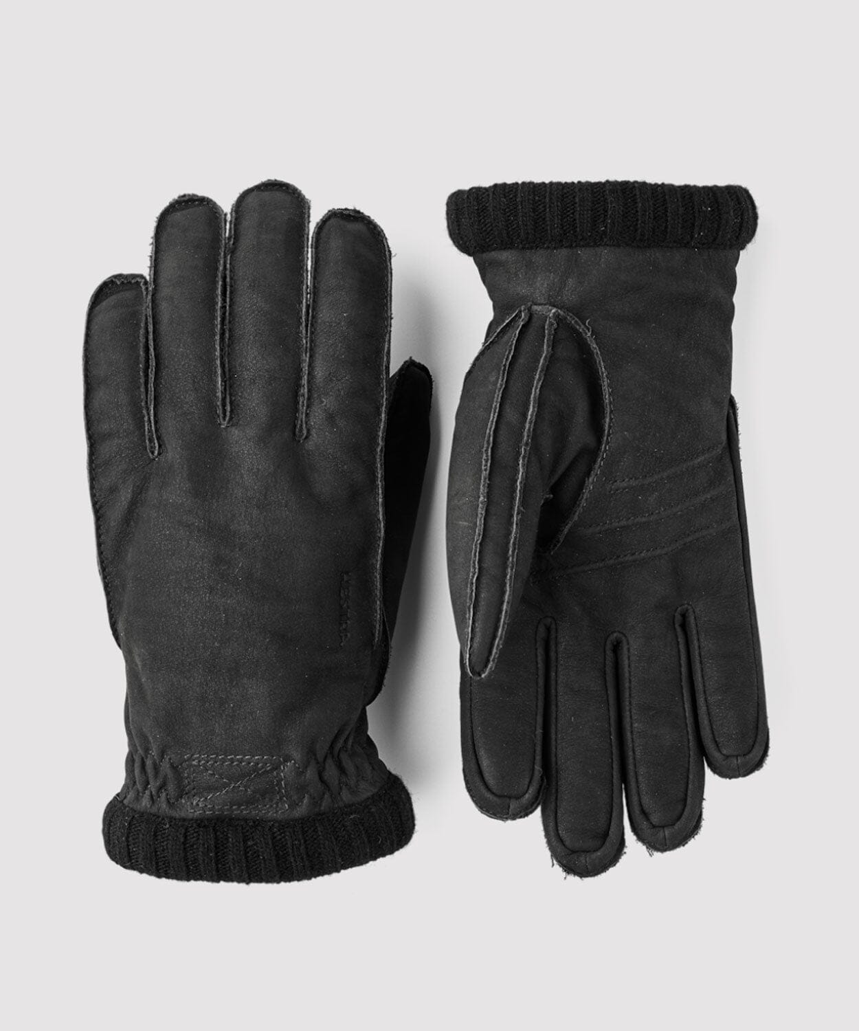 Joar Nubuck Gloves Hestra Black 7