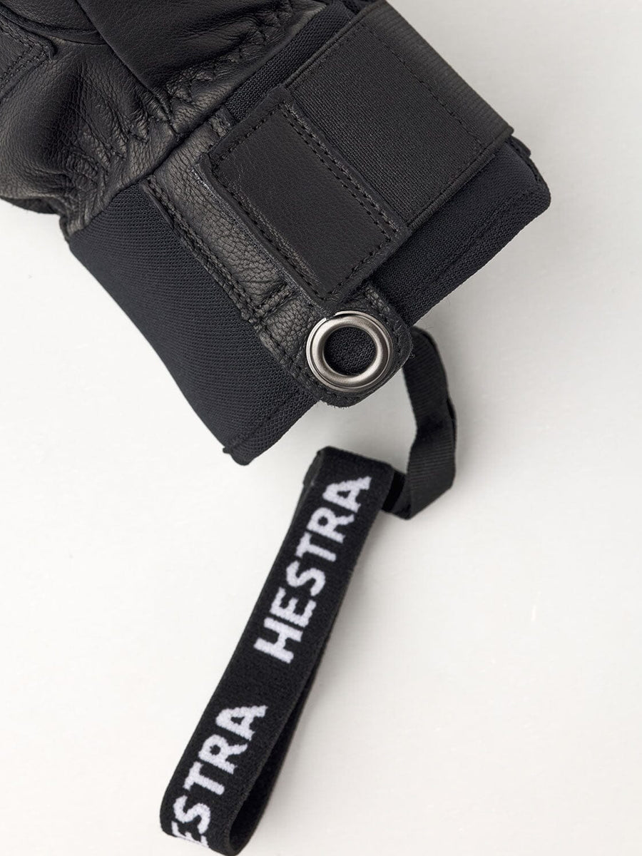 Hestra Leather Fall Line Mitt detail