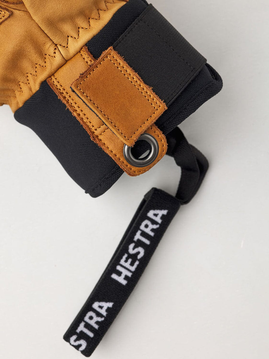 Hestra Leather Fall Line Mitt detail