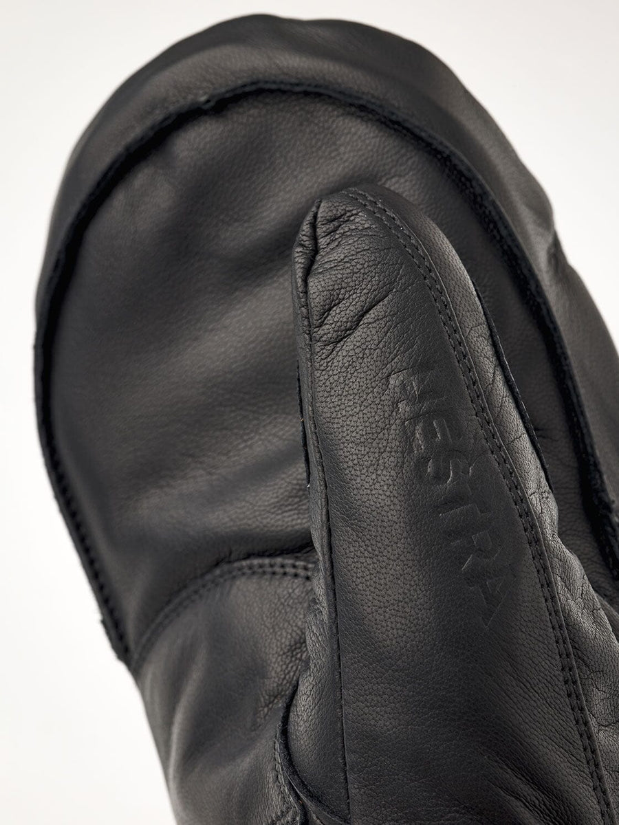 Hestra Leather Fall Line Mitt detail