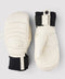 Leather Fall Line Mitten Gloves Hestra Almond White / Almond White 6
