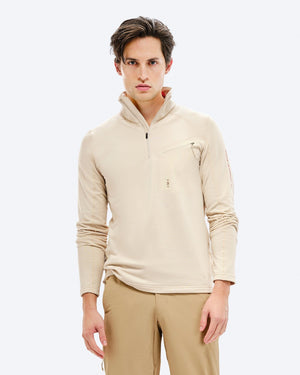M-5 Men's Techno Stretch Mid T-Neck Mid Layer The Mountain Studio Castle Wall XS