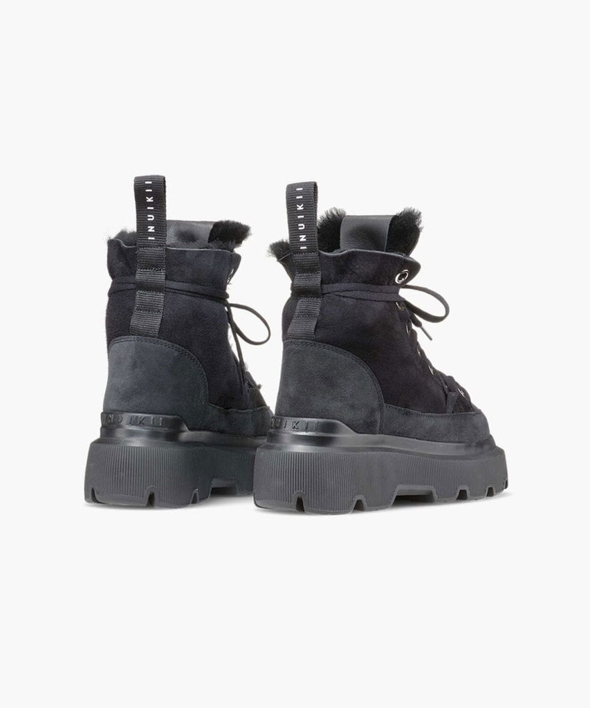 【Inuikii】 Matilda shearling-linedスエードレースアップブー Matilda Shearling Boot – Snowsport
