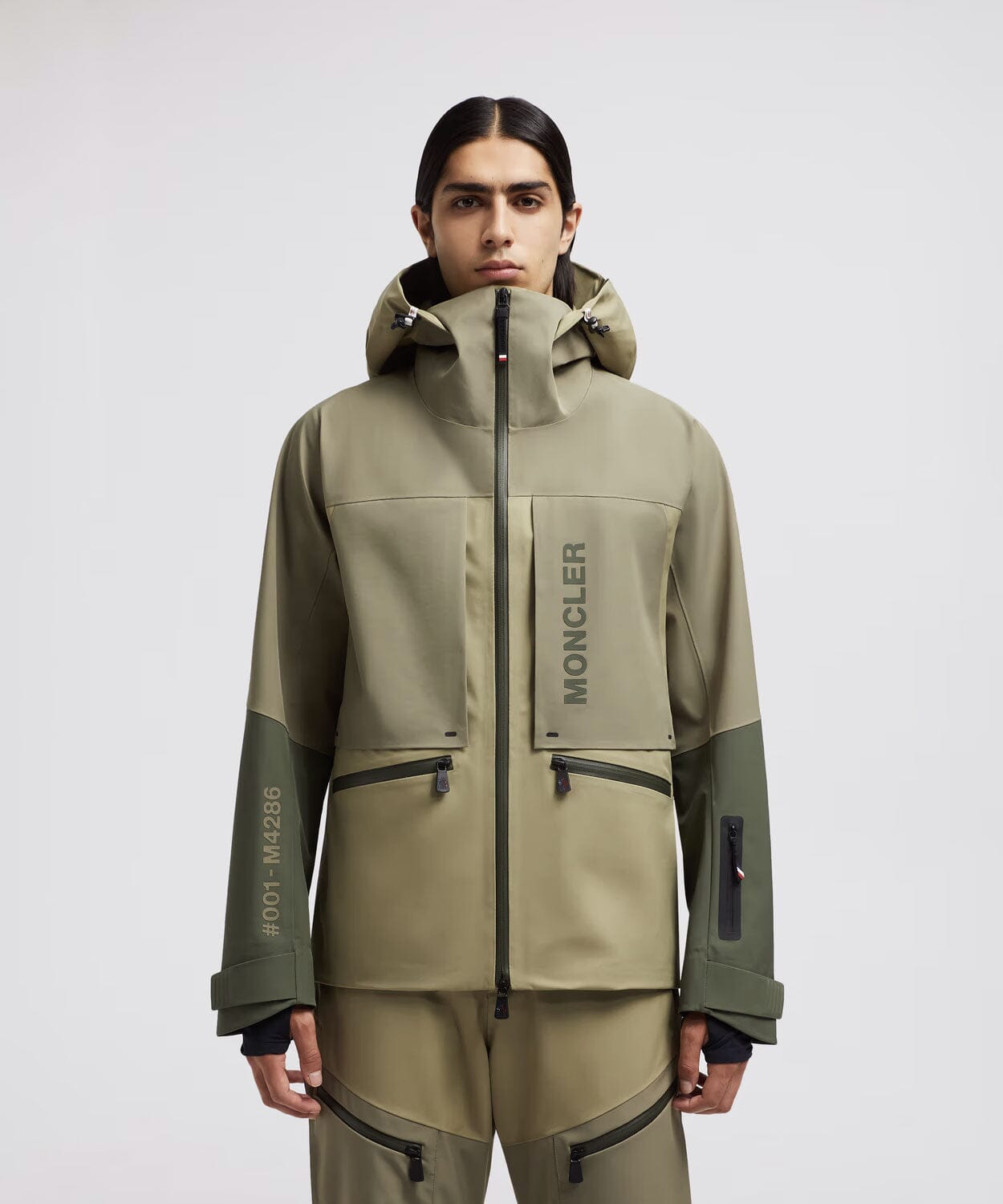 Men's Fussen Ski Jacket Ski Jackets Moncler Sage Green 2/M