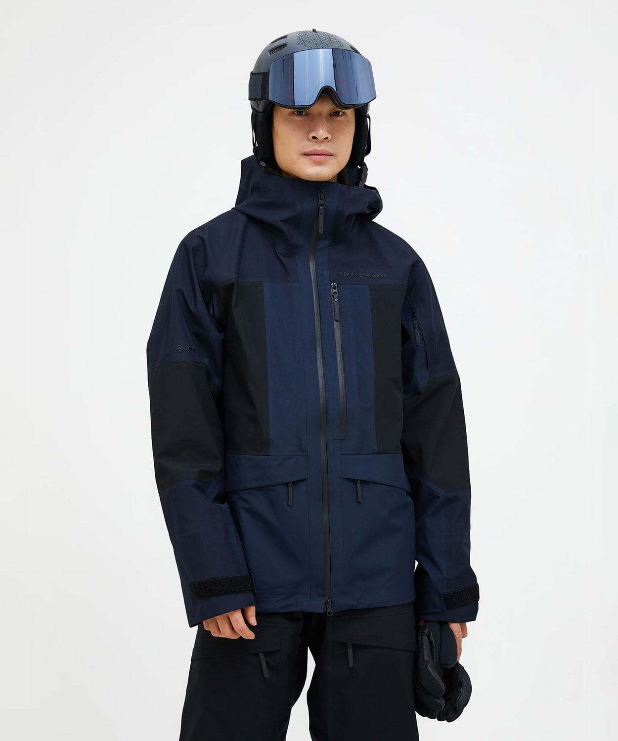 Men's Gravity Gore-Tex 3L Jacket Ski Jackets Peak Performance Salute Blue / Black / Blue Shadow XL
