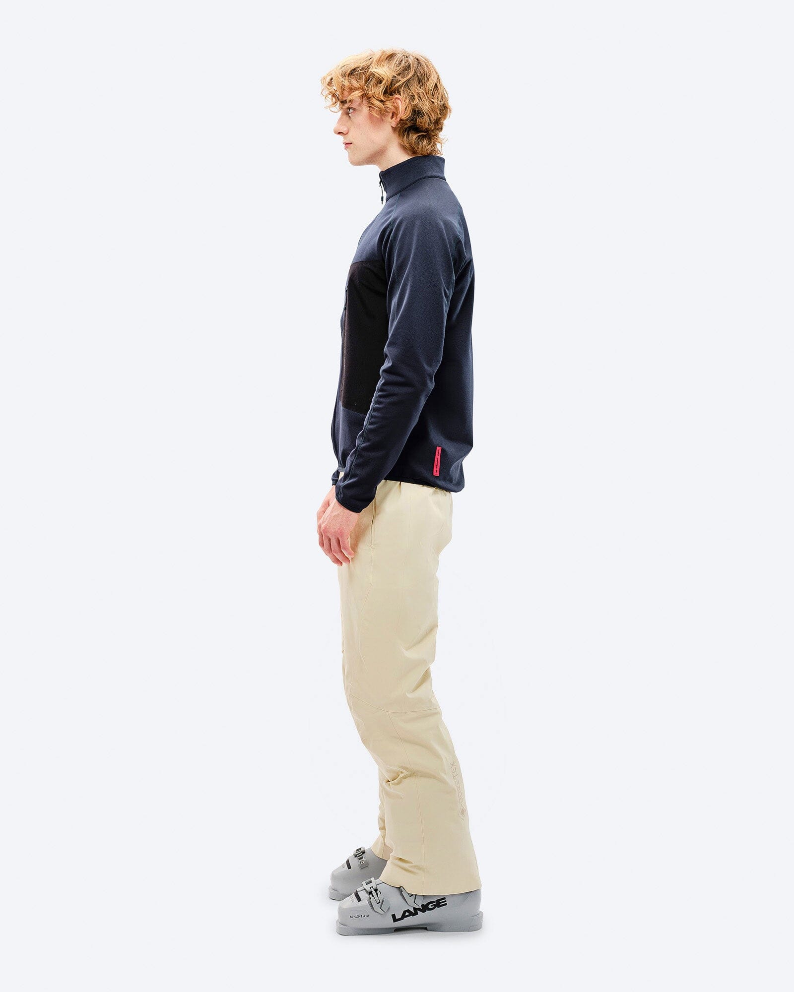 Men's M-8 Techno Grid Fleece T-Neck Mid Layer The Mountain Studio