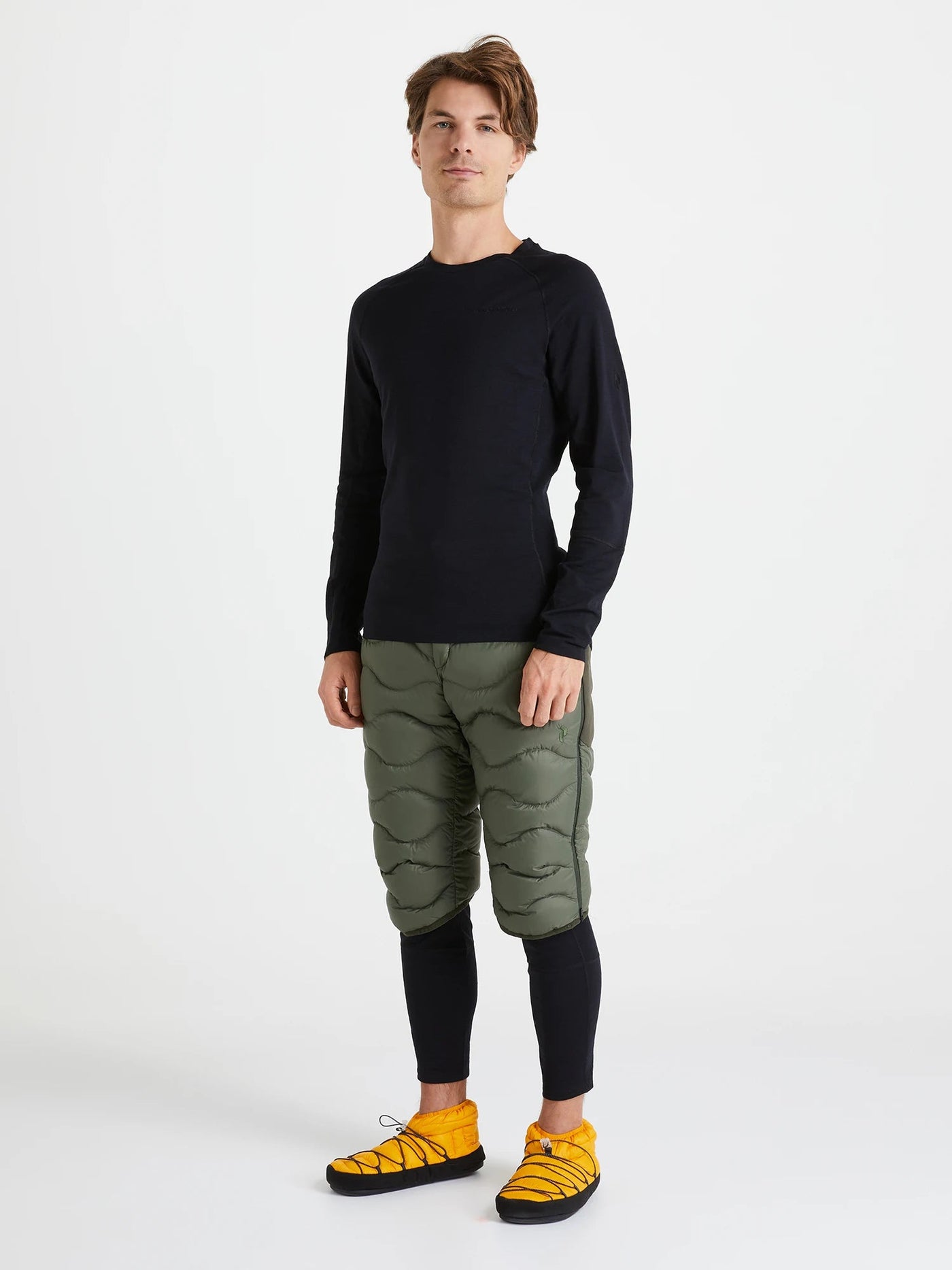 Men's Magic Crew Base-Layer Base Layers | Thermals Peak Performance Black S
