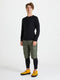 Men's Magic Crew Base-Layer Base Layers | Thermals Peak Performance Black S